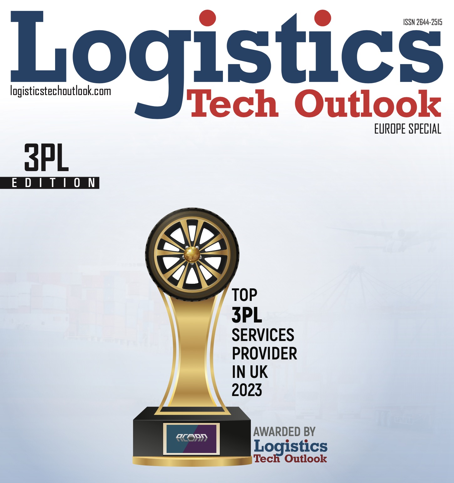 Smarter logistics: Acorn recognised in Top 5 of UK 3PL providers 2